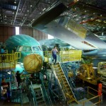 Les ateliers Boeing à Everett, Washington (image du film)