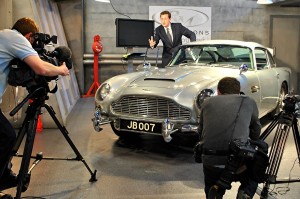 L'Aston Martin DB5 de James Bond