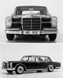 Mercedes 600, 1963.