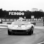 La GT40 Mk.I de Lucien Bianchi et Pedro Rodriguez, vainqueurs au Mans 1968.