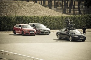 Atelier cascades de cinéma à l'Audi Endurance Expérience