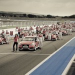 La grille de départ de l'Audi Endurance Expérience