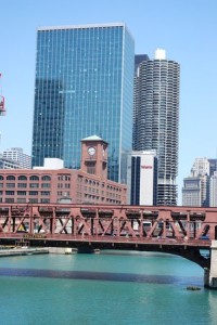 La Chicago River et la Marina City © Vincent Desmonts